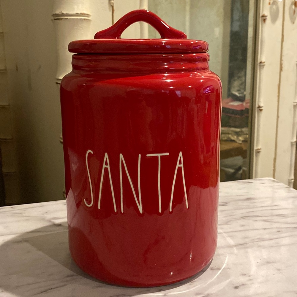 Rae Dunn Christmas Canister